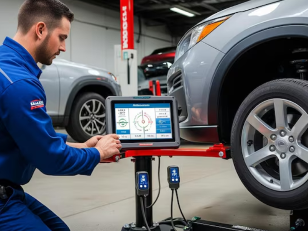 Alinhamento digital automotivo: como funciona a tecnologia de câmeras e sensores