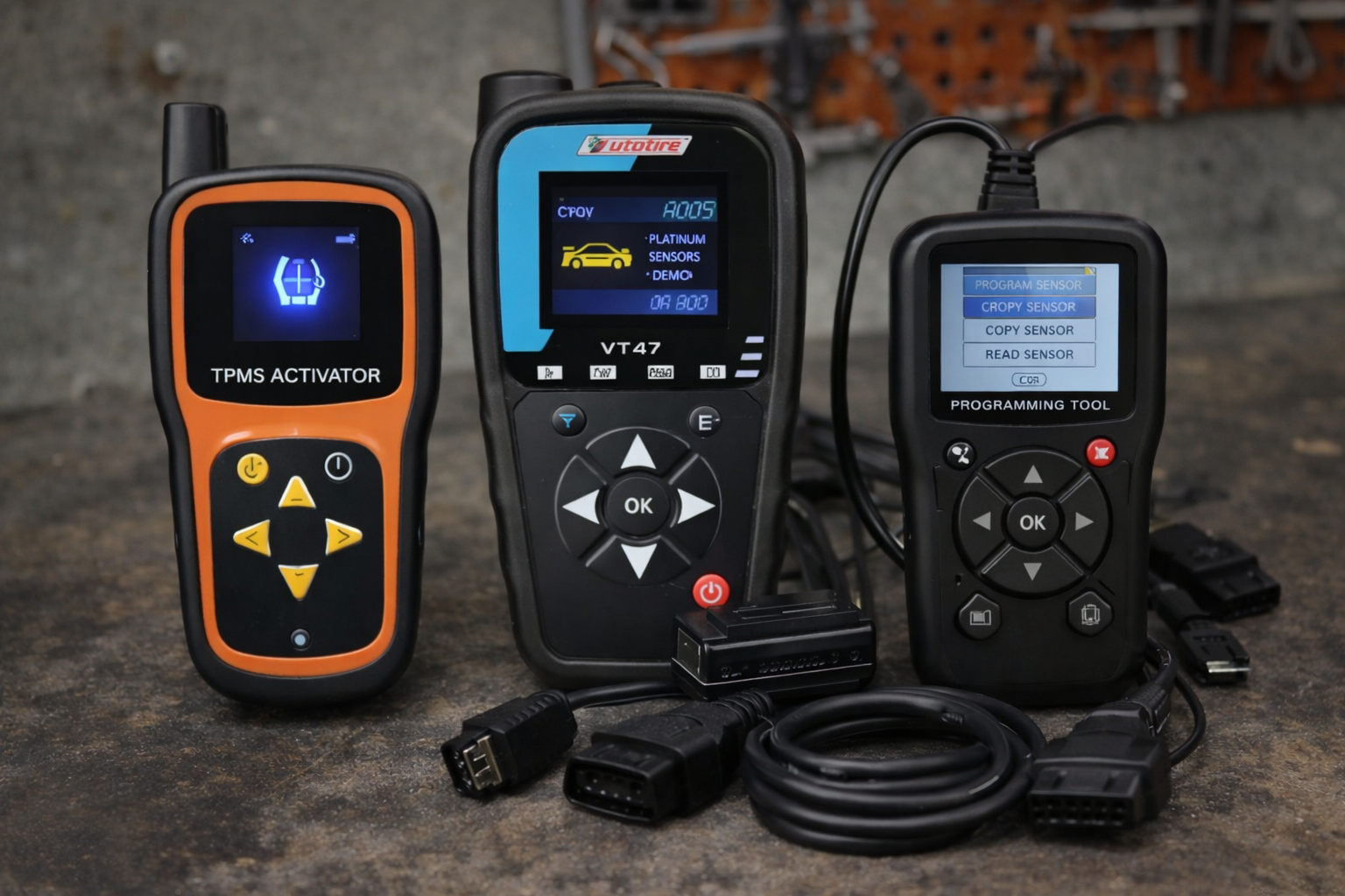 Scanner TPMS, ativador e programador: qual a diferença entre cada equipamento?